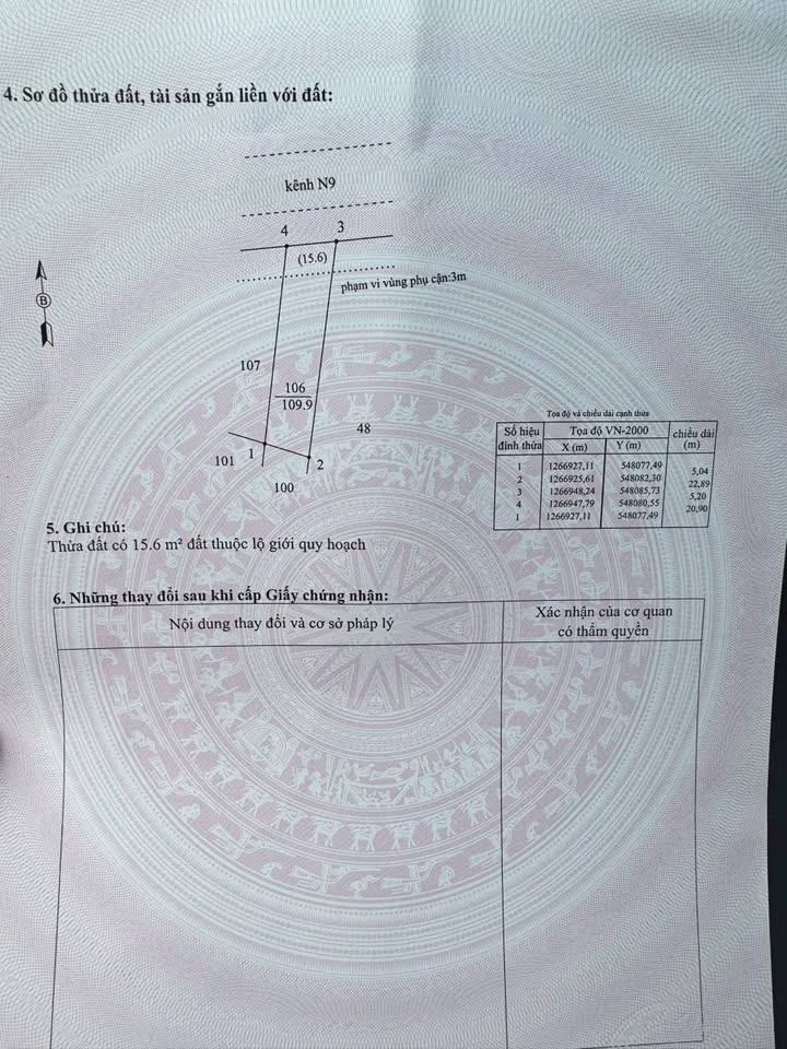 Đất thổ cư Hòa Hiệp, Tân Biên, Tây Ninh 110m² giá chỉ 110 triệu - Đầu tư sinh lời ngay!