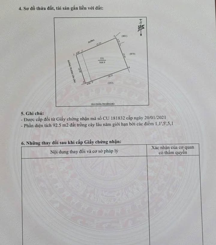 Đất nền 2 mặt tiền Trương Văn Lĩnh, Vinh Phú 569m² - Tiềm năng đầu tư lớn!