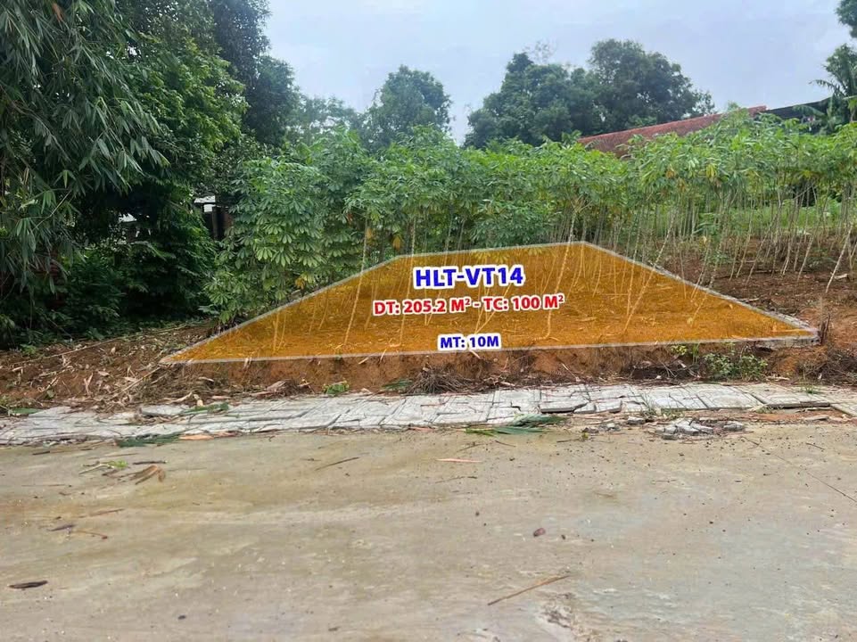 Đất nền Phú Thọ 205m² giá 1.8 tỷ - View hồ thoáng mát, tiềm năng sinh lời cao!