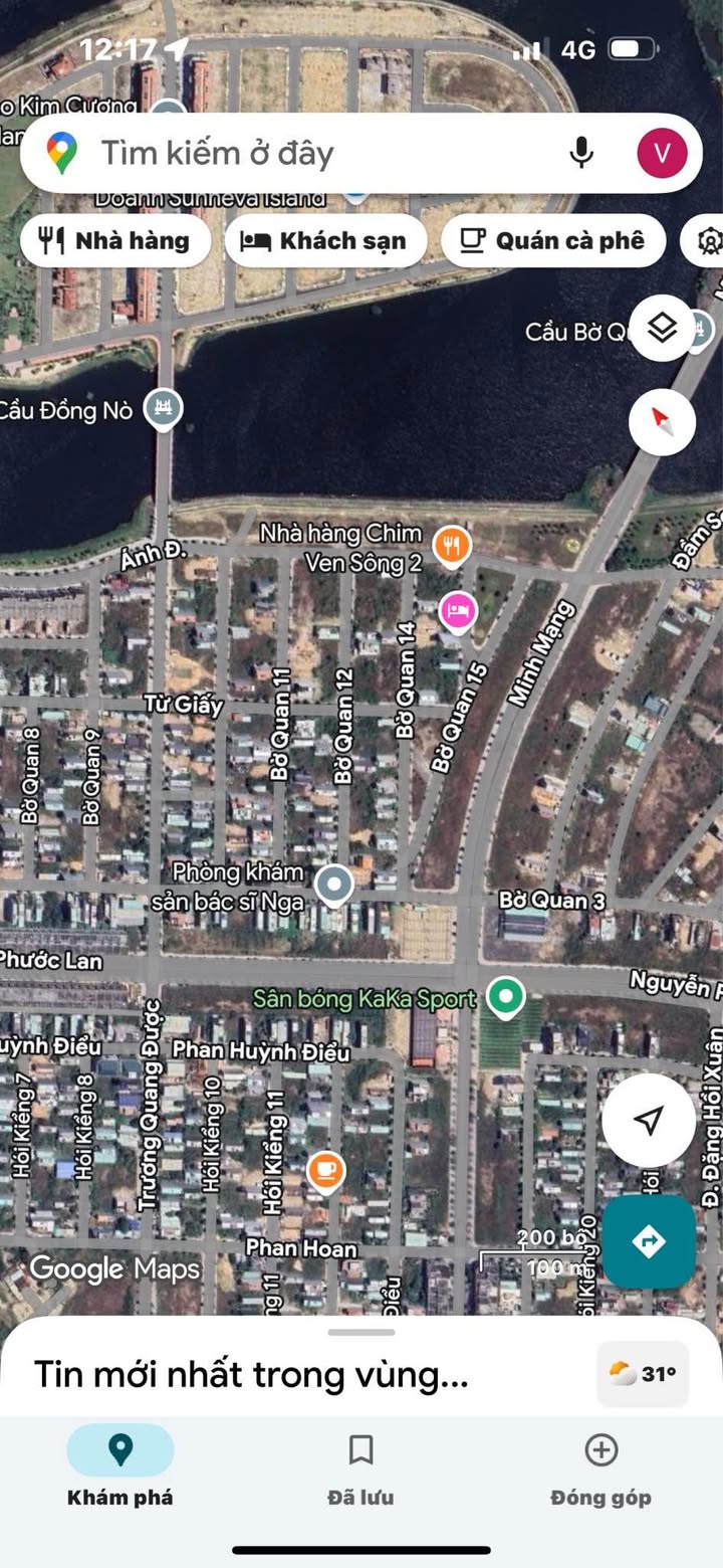 Đất nền Khu đô thị sinh thái Hòa Xuân 265m² - Lô góc 2 mặt tiền đắc địa!