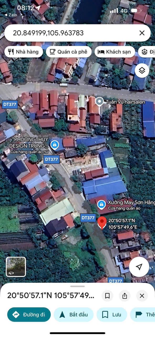 Đất thổ cư 214m² mặt đường TL 377, thôn Ông Đình, Khoái Châu - Cơ hội vàng đầu tư!