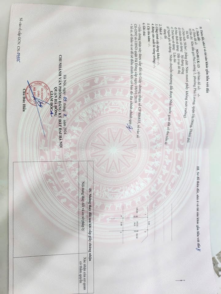 Đất đấu giá Phú Lương Hà Đông 50m² - Cơ hội đầu tư hấp dẫn!