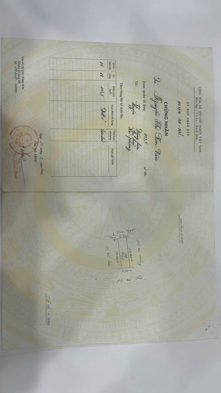 Đất nền mặt ngõ Đông An Hải Phòng 103m² giá 3 tỷ - Cơ hội đầu tư hấp dẫn!