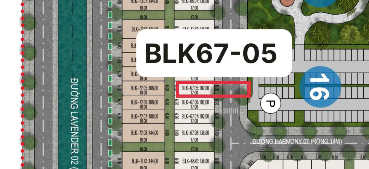 Đất nền Lavender Garden City Lê Hồ 102m² - Cơ hội đầu tư tuyệt vời!