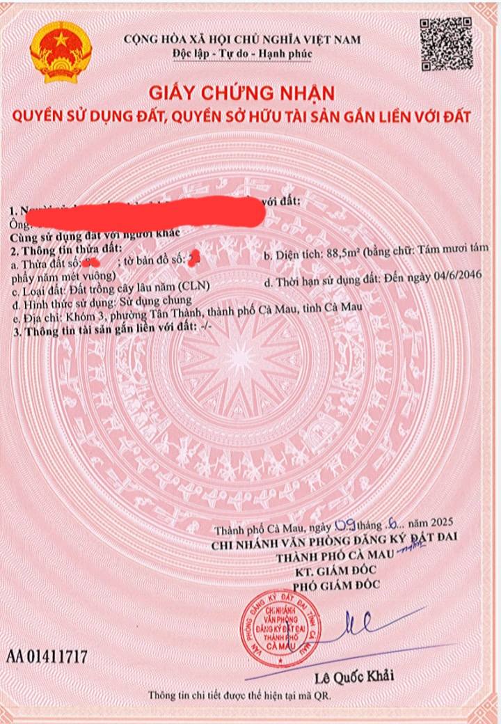 Đất nền đường Nguyễn Văn Lang 95m² giá 500 triệu - Vị trí đắc địa, thuận tiện di chuyển!