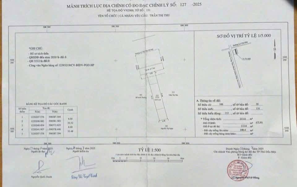 Đất mặt tiền Lê Chí Dân, Hiệp An 175m² giá 4.5 tỷ - Cơ hội đầu tư hấp dẫn!