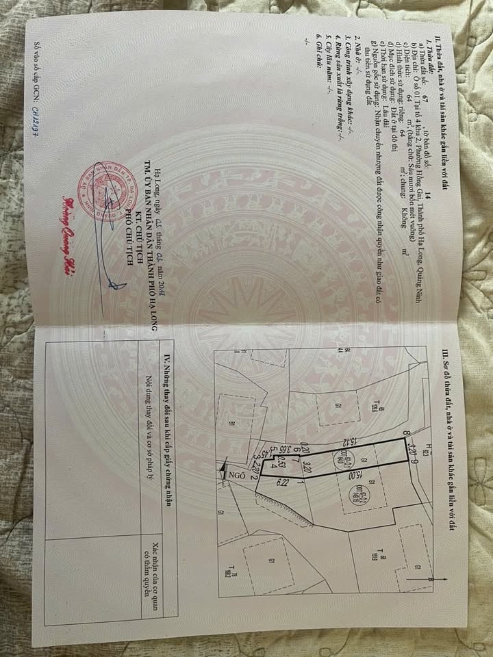 Nhà cấp 4 Hòn Gai 64m² giá 880 triệu - Sổ đỏ chính chủ, hướng Đông Nam