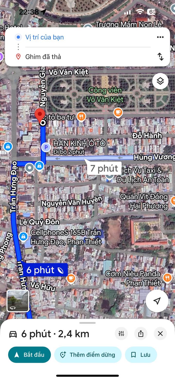 Đất Thổ cư mặt tiền Nguyễn Gia Tú, Phan Thiết 100m² giá chỉ 5 tỷ - Đầu tư sinh lời ngay!