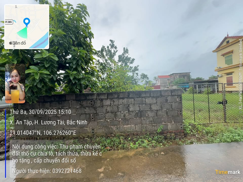 Đất nền Lương Tài Bắc Ninh 155m² giá 1.555 tỷ - Lô góc 2 mặt tiền