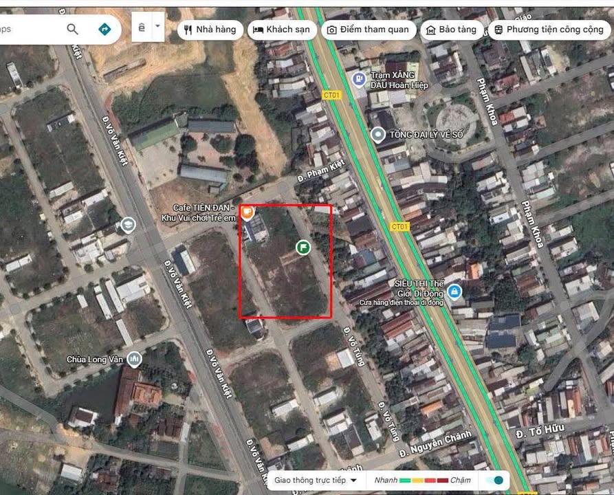 Đất nền mặt tiền Võ Tùng - Sông Vệ 115m² giá 900 triệu - Sổ đỏ chính chủ!