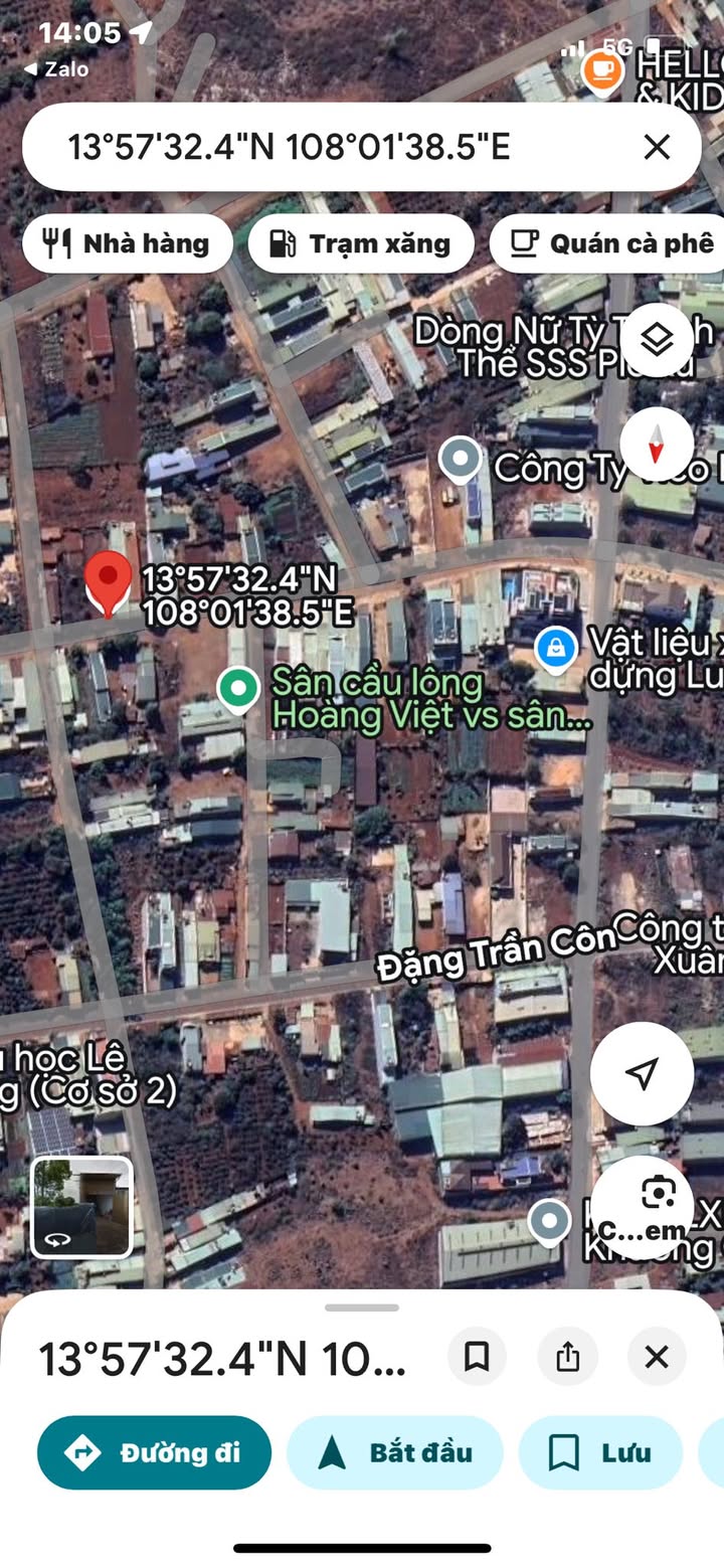 Đất nền Hẻm 220 Lê Duẩn, Pleiku 200m² giá 1.6 tỷ - Cơ hội đầu tư hấp dẫn!