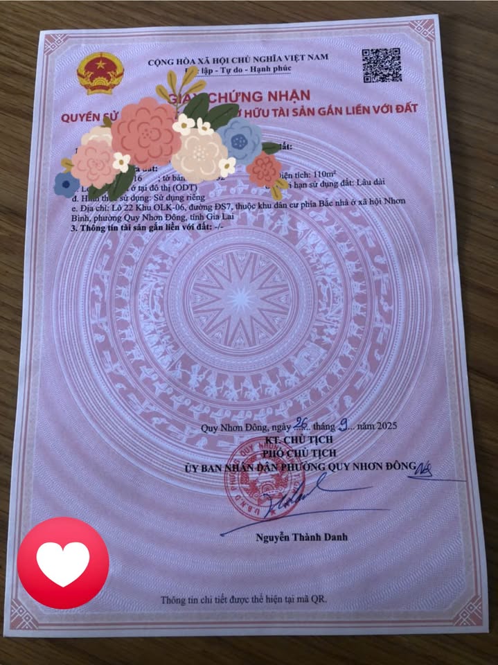 Đất nền Ecohome Quy Nhơn 110m² giá 2.9 tỷ - Vị trí thoáng mát, thích hợp xây nhà