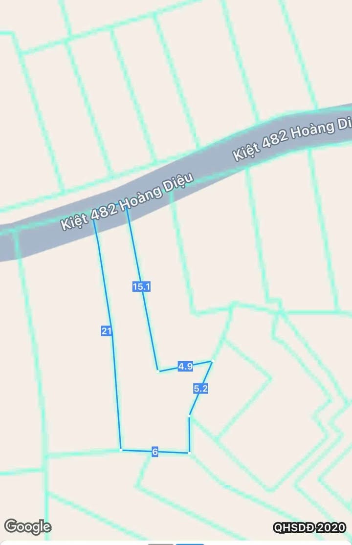 2 Lô Đất Kiệt 408 Trưng Nữ Vương, Q. Hải Châu, Đà Nẵng - Giá chỉ 3.35 tỷ, nở hậu, vị trí trung tâm!