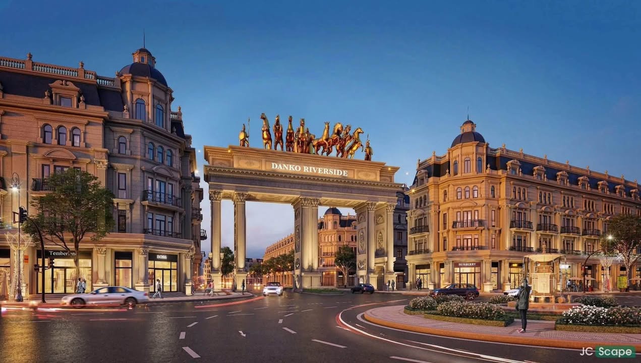 Căn hộ 2 phòng ngủ Danko Riverside Bắc Giang 70m² - Phong cách tân cổ điển sang trọng!