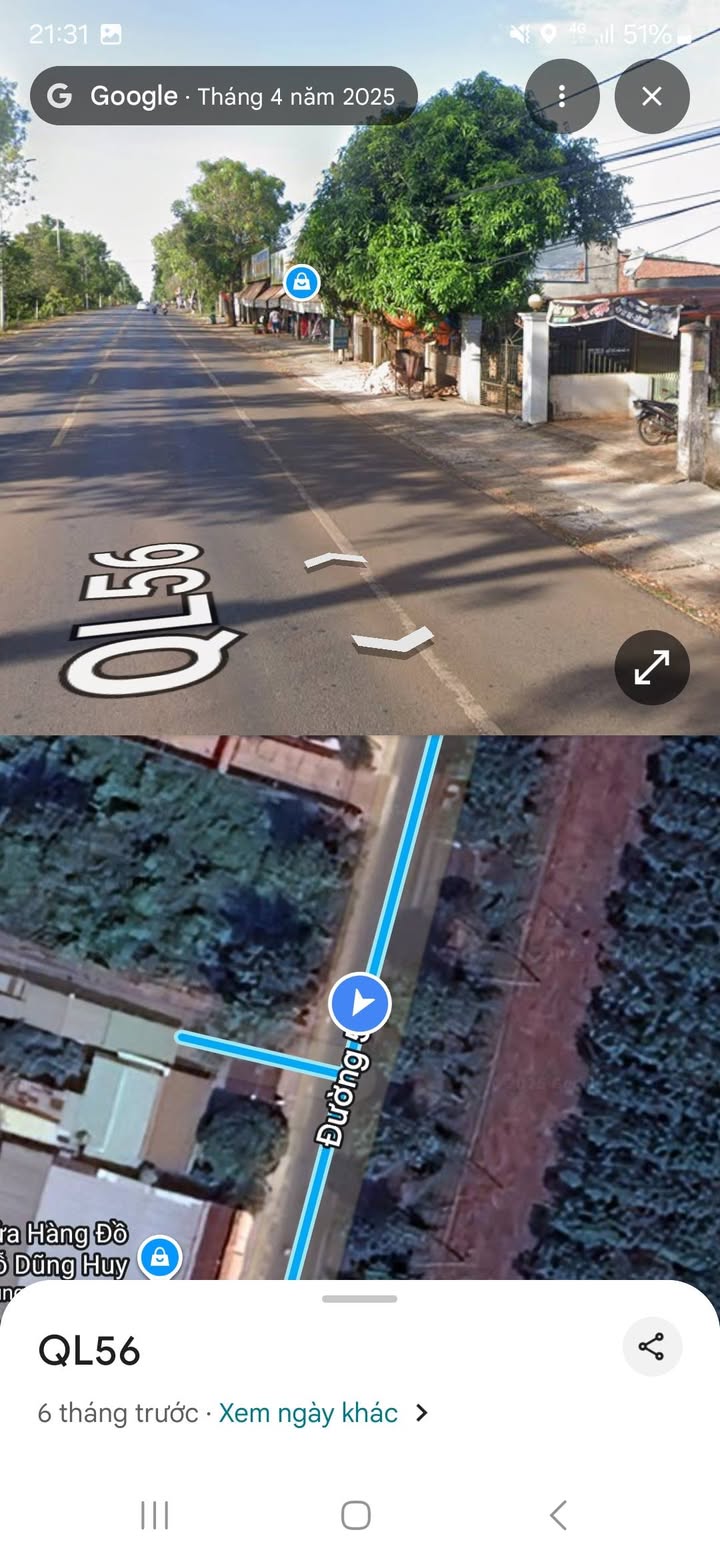 Đất nền mặt tiền QL 56, Bình Ba, Châu Đức 218m² - Giá chỉ 2.2 tỷ, cơ hội đầu tư tốt!