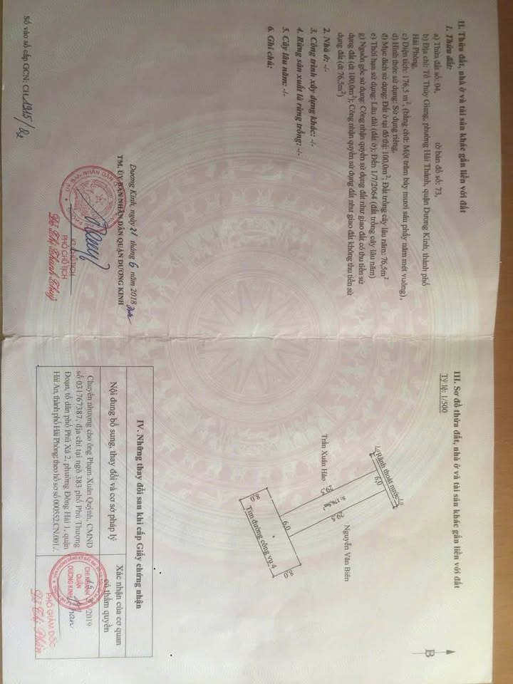 Đất mặt đường Hải Thành 200m² giá 3.872 tỷ - Đầu tư sinh lời ngay!