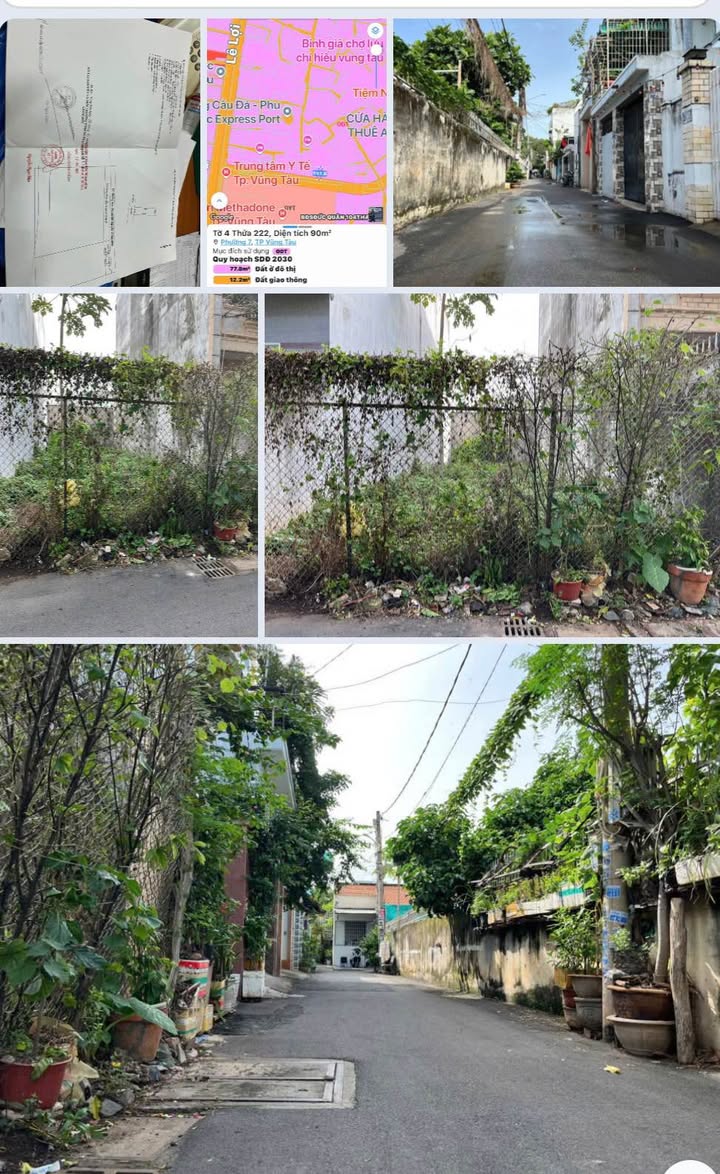 Đất thổ cư 90m² hẻm 278 Lê Lợi, TP Hồ Chí Minh - Sổ đỏ chính chủ, giá 6.8 tỷ!