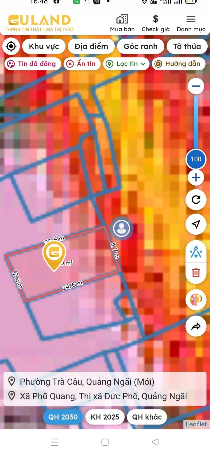 Đất nền Phổ Vinh Đức Phổ 300m² - Vị trí sát biển lý tưởng cho nghỉ dưỡng