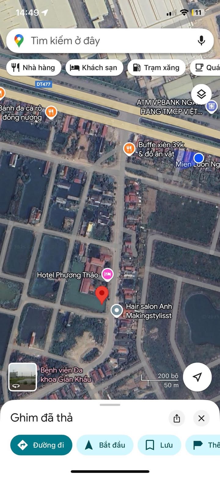 Đất nền Gia Viễn 560m² 2 mặt tiền - Vị trí đắc địa kinh doanh sầm uất!