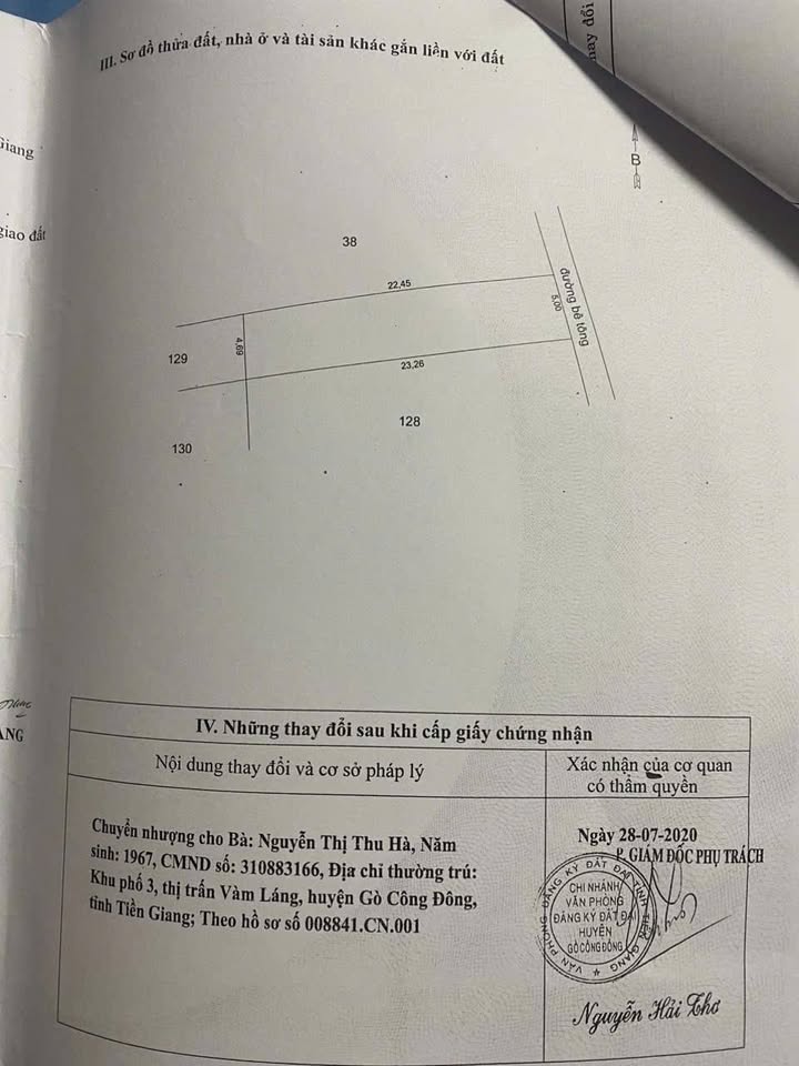 Nhà bán gấp tại Kiểng Phước, Gò Công Đông - Diện tích 200m² chỉ 1.12 tỷ VND!