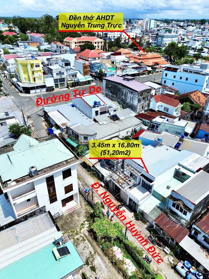 Nhà mặt tiền Nguyễn Huỳnh Đức, Rạch Giá 58.14m² giá 1 tỷ - Sẵn sàng ở ngay!