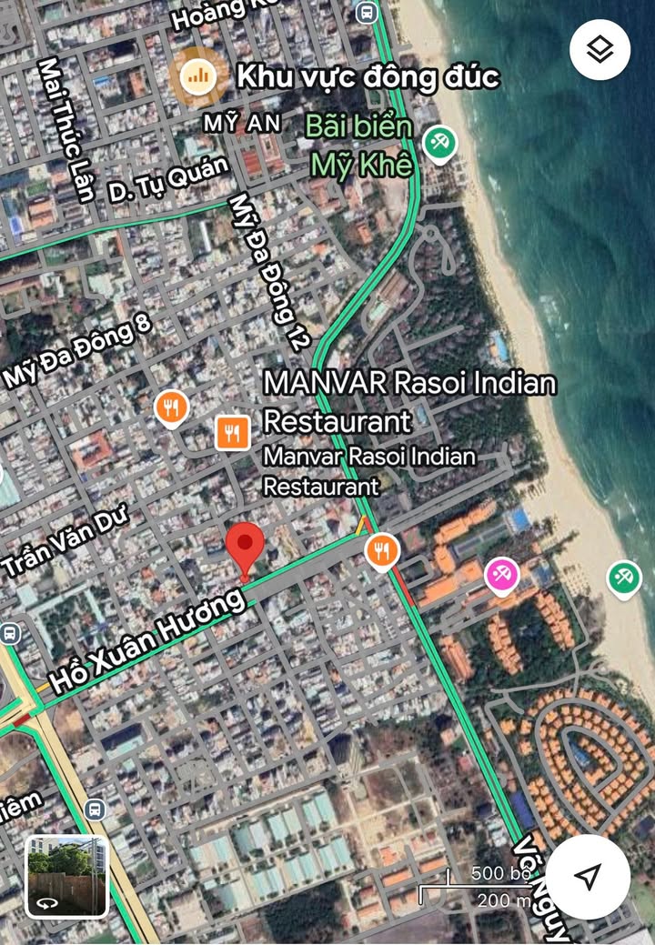 Đất lô góc 2 mặt tiền Chế Lan Viên, Mỹ An, 322m² - Tiềm năng đầu tư vô hạn!