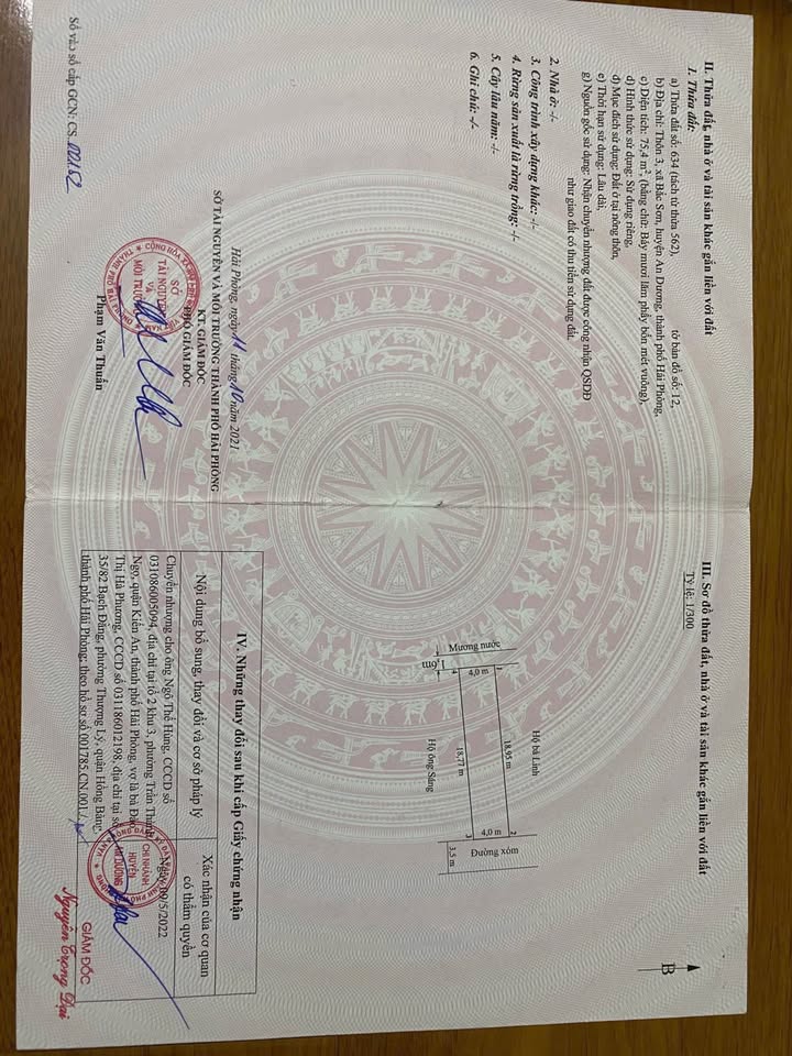 Đất nền khu phố 3 Bắc Sơn 75m² giá 1 tỷ - Gần chợ và trường học!