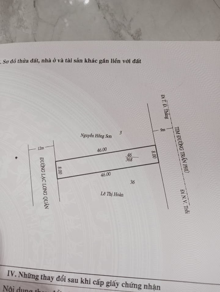 Lô đất thổ cư 368m² đường Trần Phú, Đăk Tô - Chính chủ cần bán gấp!