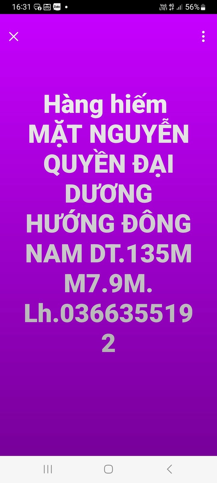 Đất dự án mặt đường Nguyễn Quyền, Bắc Ninh 135m² - Vị trí đắc địa, giá thỏa thuận!