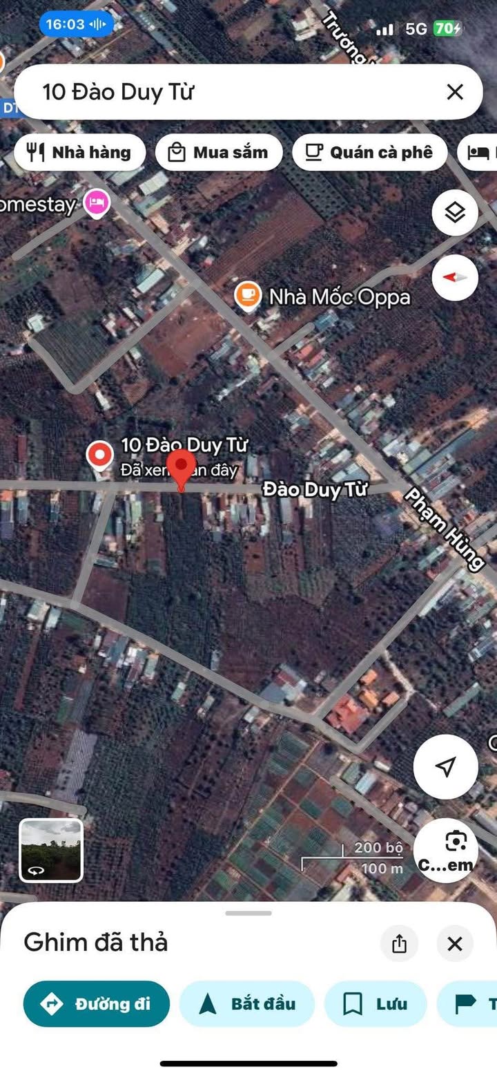 Đất mặt tiền Đào Duy Từ, Pleiku 344m² giá 1.5 tỷ - Cơ hội đầu tư tuyệt vời!