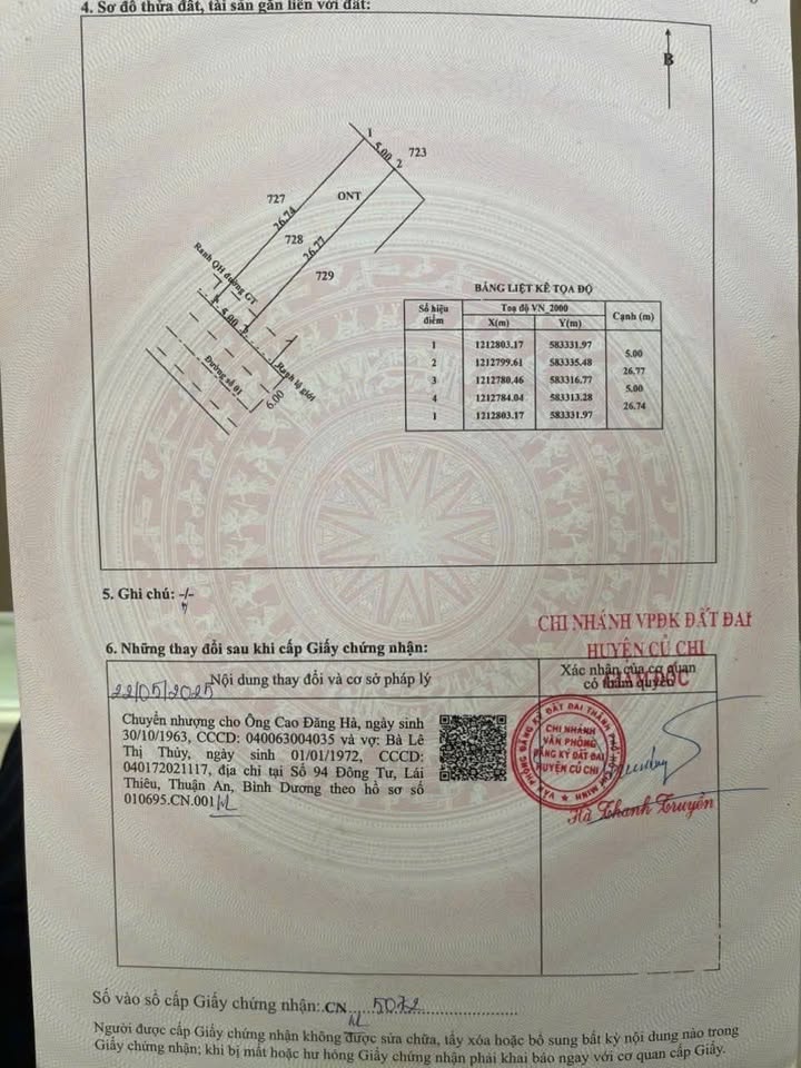 Đất nền xã Phước Vĩnh An 130m² giá 2.55 tỷ - Cơ hội đầu tư hấp dẫn!