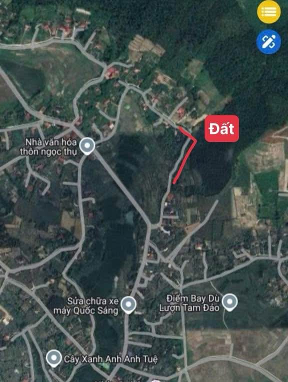 Đất thổ cư Bồ Lý Tam Đảo 600m² giá thỏa thuận - Mặt tiền 30m đẹp
