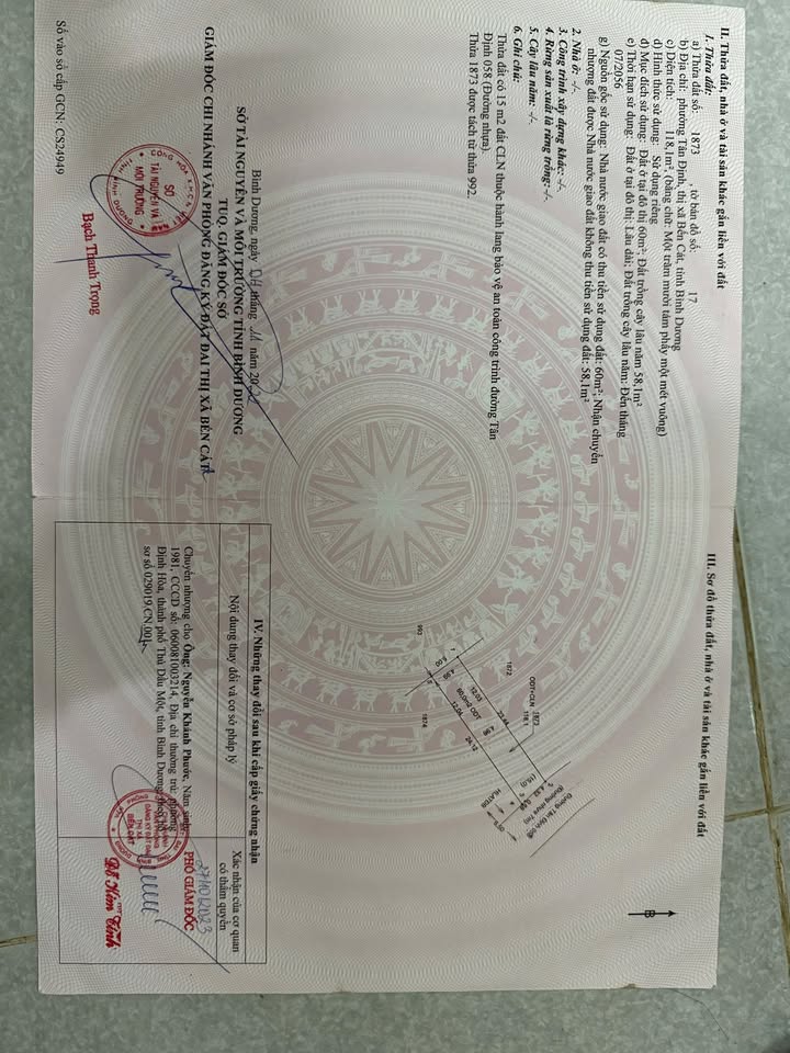 Bán Gấp FrontHouse Mặt Tiền Đường 058, Tân Định, 120m² - Giá chỉ 1.17 tỷ!