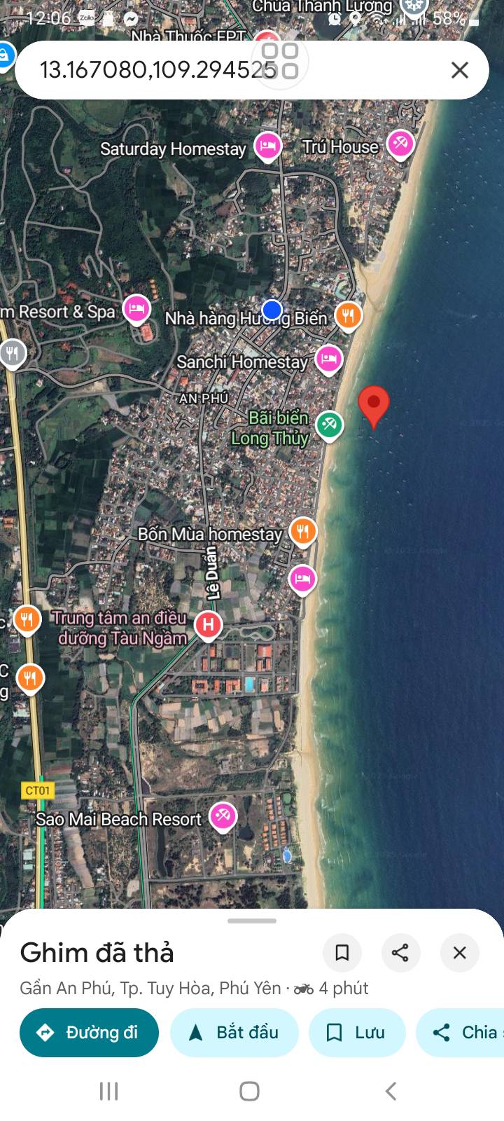 Đất nền An Phú, Tuy Hòa 240m² giá 3 tỷ - Gần biển Long Thủy!