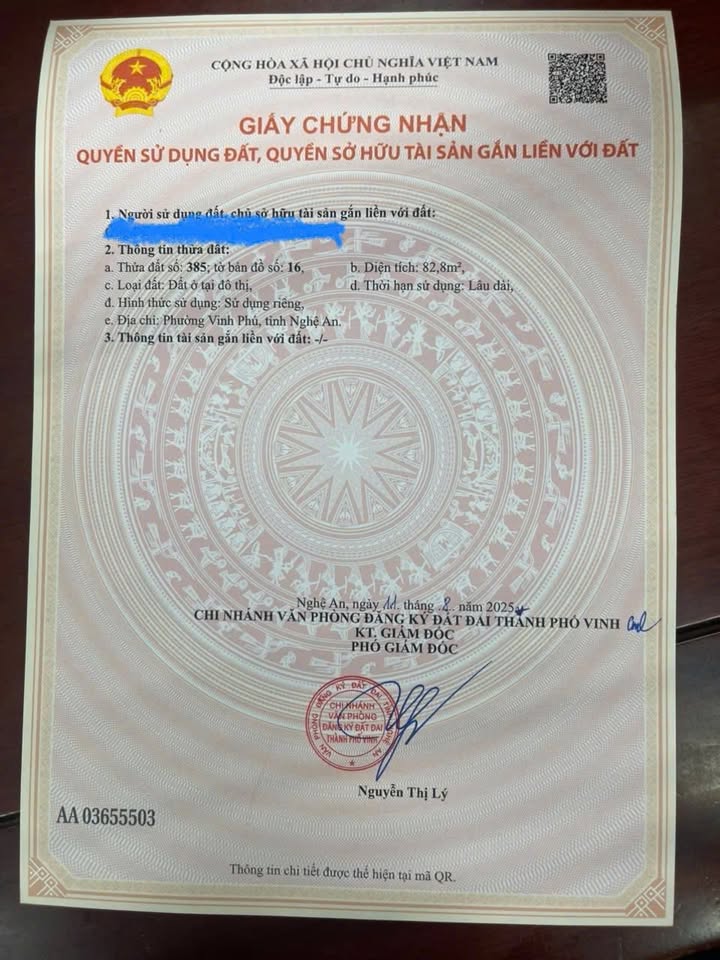 Bán nhà mặt tiền Nguyên Phi Ỷ Lan, Nghi Phú 82m² giá 2.1 tỷ - Cơ hội đầu tư hấp dẫn!