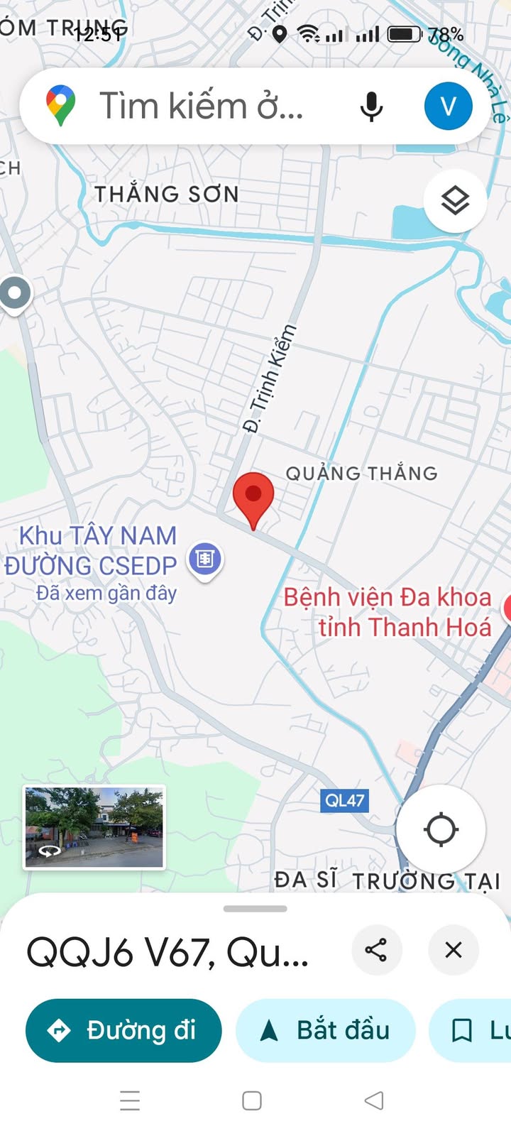 Đất mặt đường ĐL Csedp Quảng Thắng 77,3m² - Vị trí trung tâm, nhiều tiện ích!