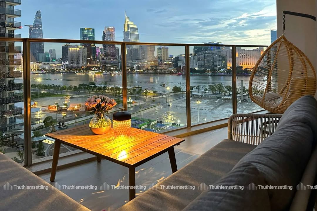 Căn hộ The Opera Thủ Thiêm 94m² giá 46 tỷ - View sông Bitexco tuyệt đẹp!