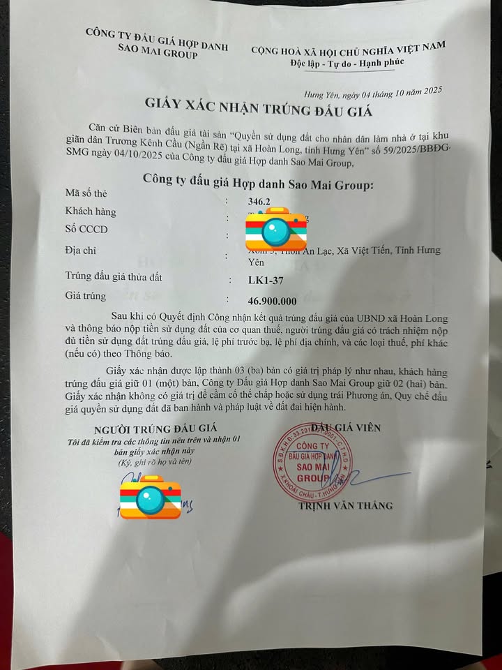 Đất nền 80m² tại Hoàn Long, Yên Mỹ - Đầu tư sinh lời ngay!