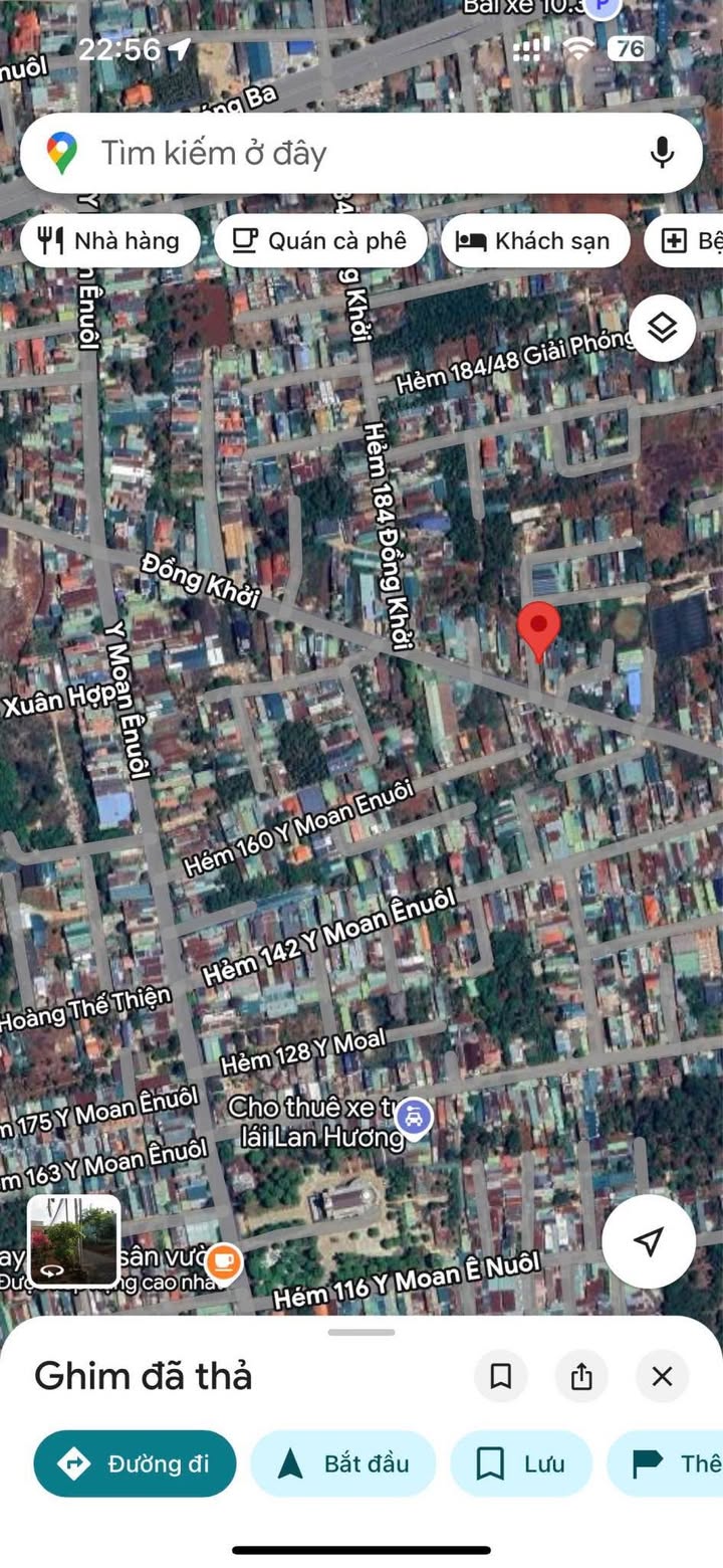 Đất Hẻm 166, Đồng Khởi, Buôn Ma Thuột 69.6m² giá 2.85 tỷ - Chính chủ bán nhanh!