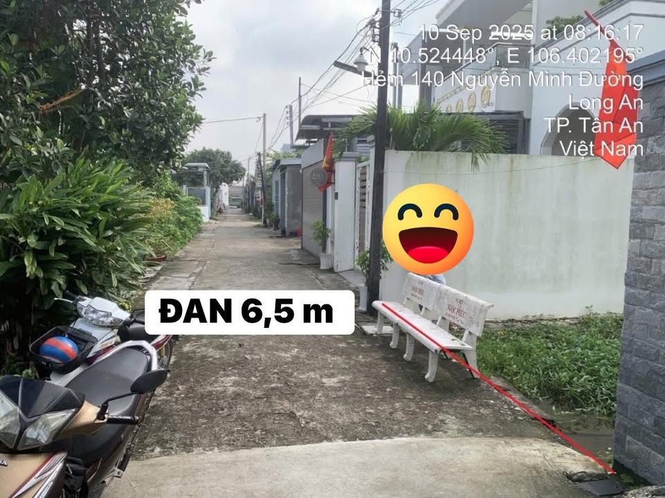 Đất thổ cư hẻm 140 Nguyễn Minh Đường, Tân An 135m² giá 1.8 tỷ - Thương lượng ngay!
