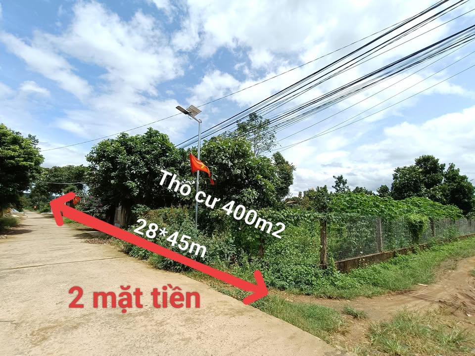 Đất nền 2 mặt tiền Đắk Nuê 1395m² giá 4.185 tỷ - Cơ hội đầu tư tuyệt vời!