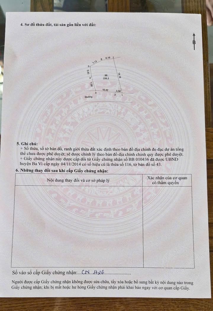 Nhà mái bằng 250m² tại xã Thụy An, Ba Vì - Kinh doanh hiệu quả, giá 1 tỷ!
