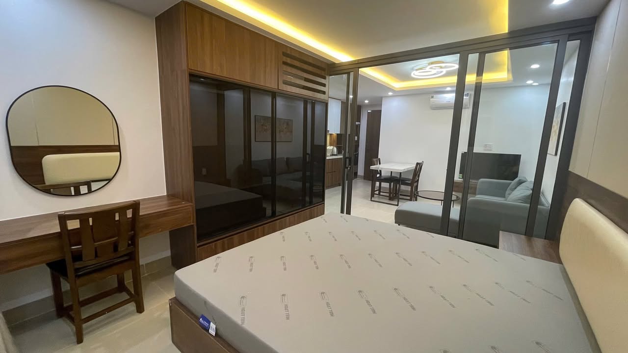 Căn hộ cho thuê 1PN tại Đường Hà Kỳ Ngộ, Đà Nẵng 40m² - Nội thất hiện đại, gần biển!