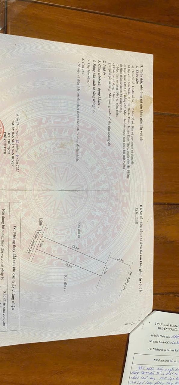 Đất nền Huyện Lộ 405 - Thuận Thiên 148.2m² giá 3.6 tỷ - Tiềm năng sinh lời cao!