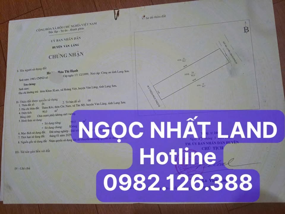 Đất nền vàng tại Cốc Nam, Lạng Sơn 170m² giá chỉ 1.15 tỷ - Cơ hội đầu tư tuyệt vời!