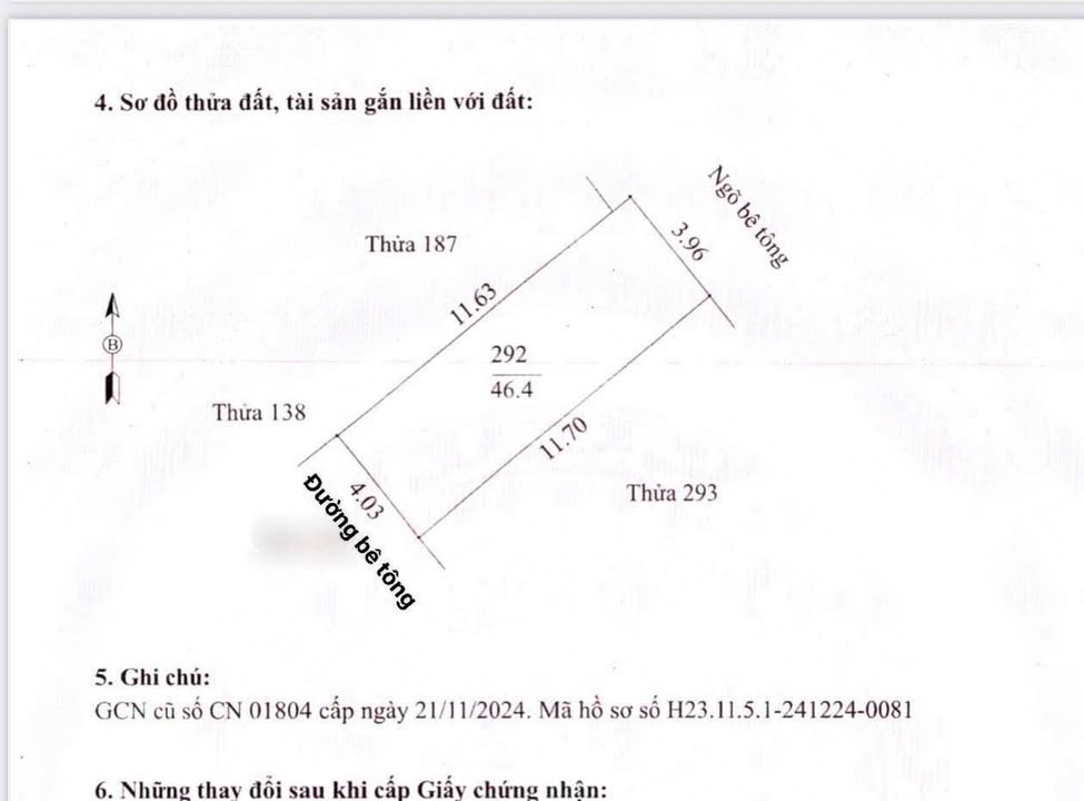 Đất mặt ngõ phố Quang Trung 47m² giá 1.8 tỷ - Cơ hội sở hữu lô đất đẹp!