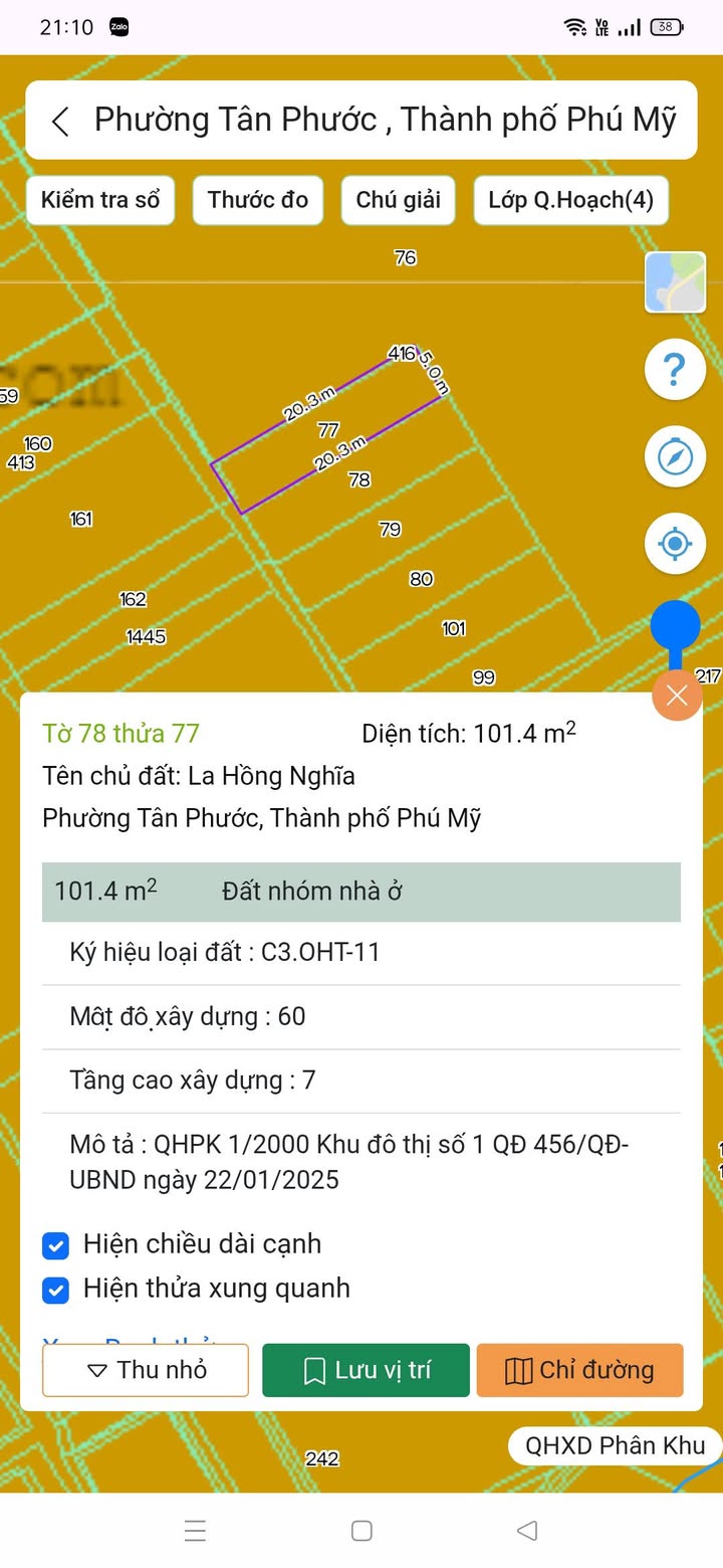 Đất nền Tân Phước, Phú Mỹ 100m² chỉ 1 tỷ - Sổ đỏ chính chủ, giá tốt!