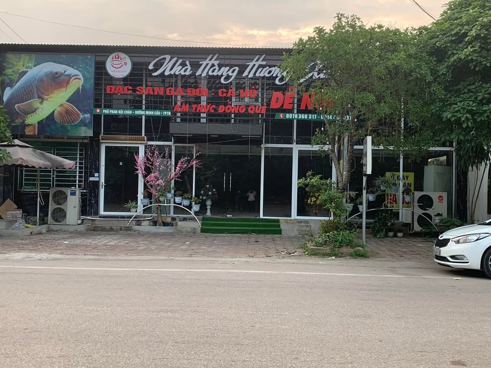 Cho thuê mặt bằng phố Phan Bội Châu, Thái Nguyên 345m² - Kinh doanh thuận lợi!