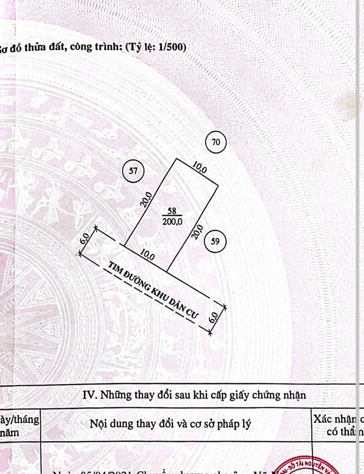 Lô đất 200m² khu TDC Hòa Nghĩa, Dương Kinh - Đầu tư sinh lời hấp dẫn!