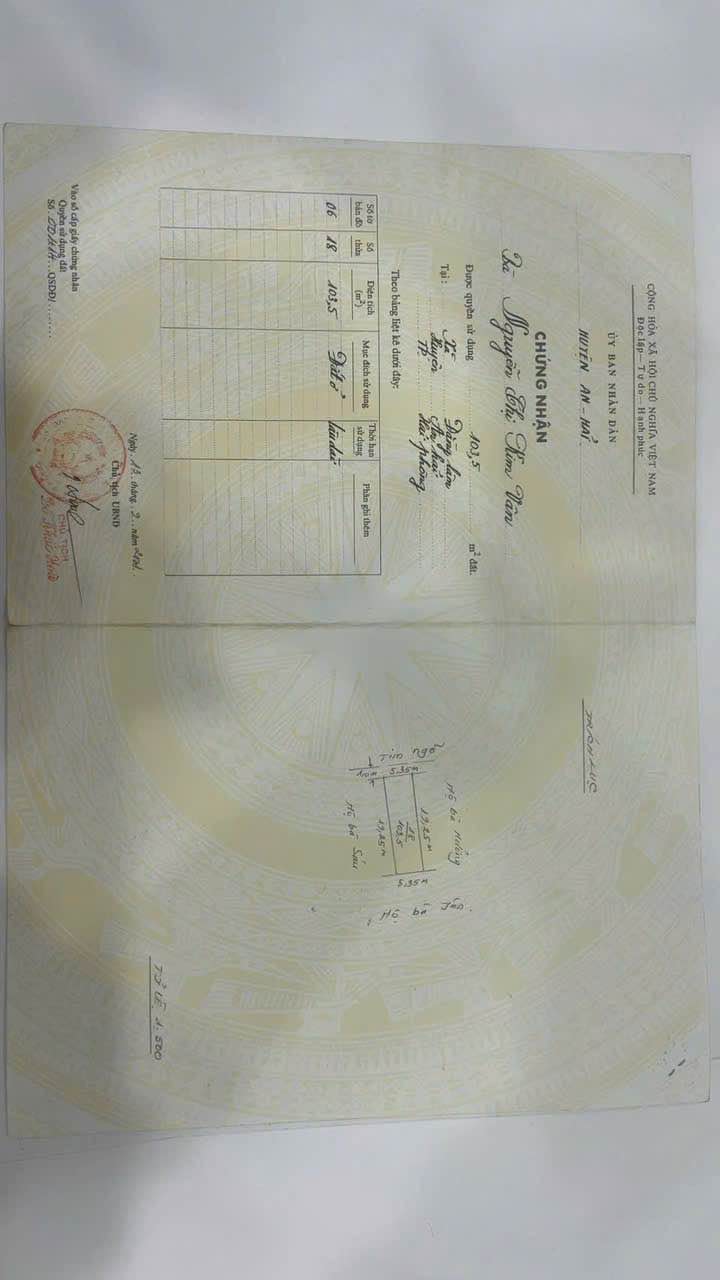 Đất nền Đông An Hải Phòng 103.5m² giá 3 tỷ - Cơ hội đầu tư tuyệt vời!